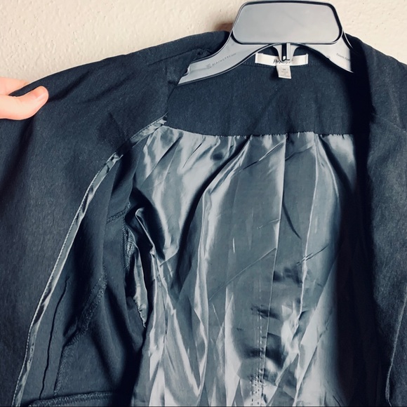 Papaya black stretch one-button Blazer Sz S/M juniors fitted business casual - Picture 11 of 16